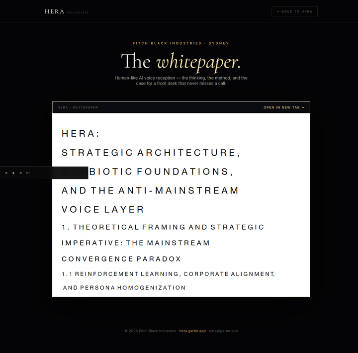 HERA whitepaper cover
